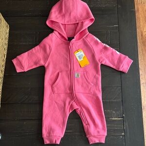 Carhartt Long Sleeve Fleece zip Hooded Coverall